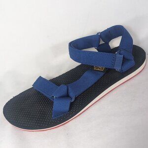 Teva Midform Universal Sandal Women 8 AMPUTEE SINGLE LEFT Navy Blue Red 1013655